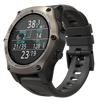Shearwater Teric Dive Computer – Perspective View with Stainless Steel Black Bezel