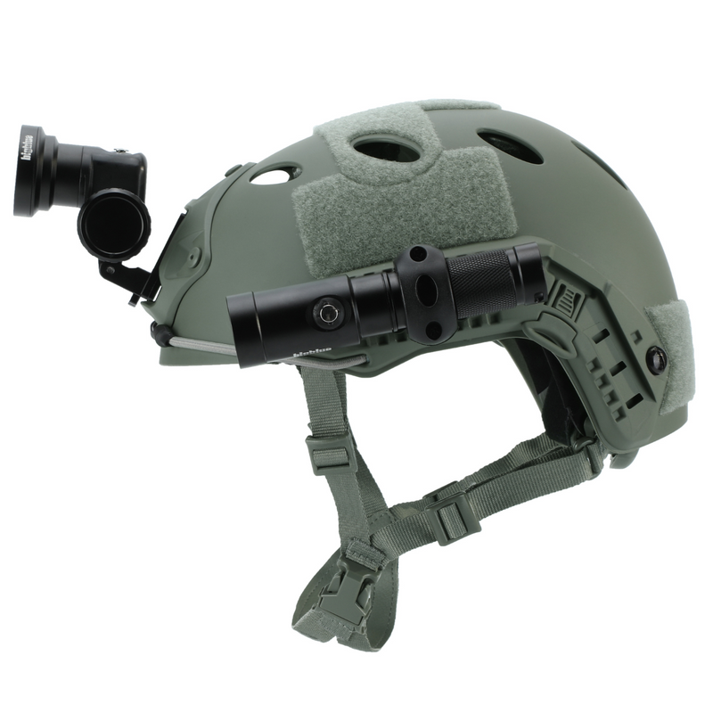 Dual Light Dive Helmet with Adjustable Mounts, Hands Free Underwater Lighting