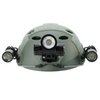 Dual Light Dive Helmet with Adjustable Mounts, Hands Free Underwater Lighting