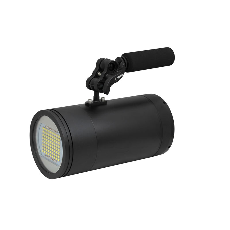 65000 Lumen Pro Video Light, Ultra Bright Underwater Filming Light, Professional Wide Beam Scuba Photography Gear