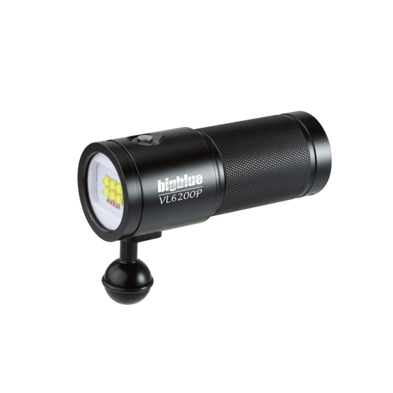 6200 Lumen Video Light, Wide Beam Underwater Illumination, Technical Dive Lighting Accessory