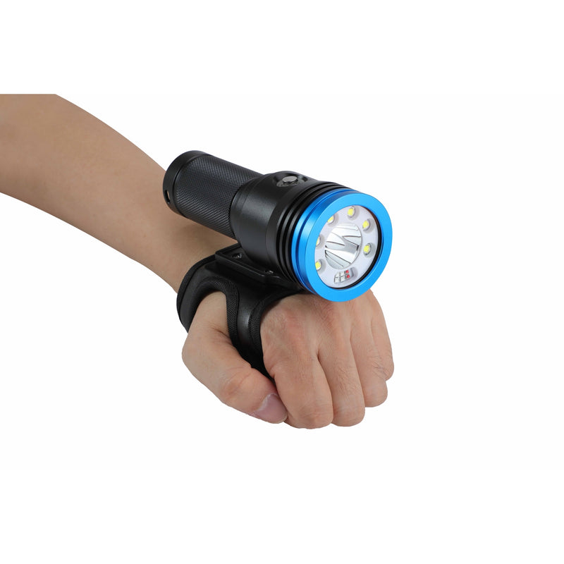 4200 Lumen Dual Beam Light Wide and Narrow with Blue and Red LEDs, Versatile Video and Dive Illumination