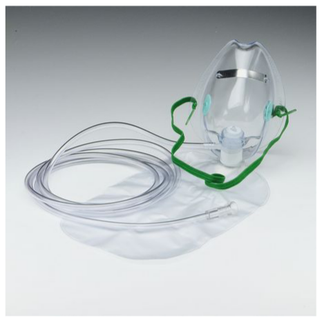 Oxygen Mask Adult Nonrebreather