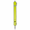 XDEEP Closed DSMB, Bright Yellow, 140 cm long with 3M Scotchlite Solas reflective tape for high visibility and diver safety