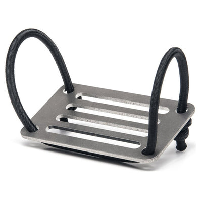 XDEEP Stealth 2.0 Light Battery Holder Set – black elastic strap system with reinforced mounting points for sidemount harness attachment