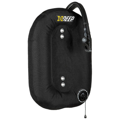 XDEEP ZEOS BCD Only – Back View Showing Inflator and Harness System