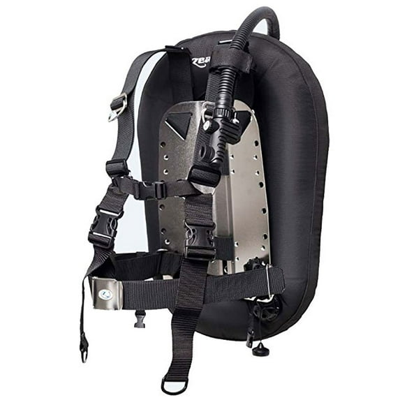 Zeagle Stainless Backplate & Donut Wing – 30 lb Modular Buoyancy  Product Photo
