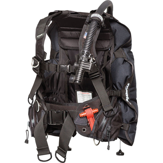 Zeagle Stiletto BCD – Lightweight Rear-Inflate Travel Buoyancy Product Photo