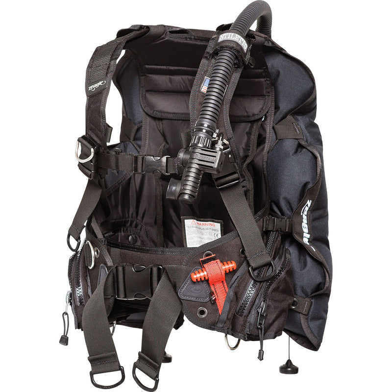 Zeagle Stiletto BCD – Lightweight Rear-Inflate Travel Buoyancy Product Photo