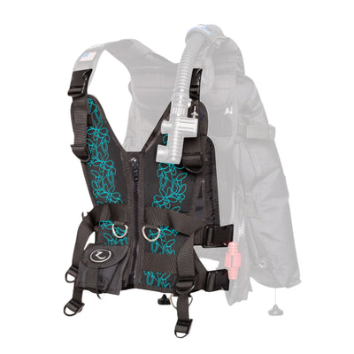 Custom Zena Front Panel – Zeagle Women’s BCD Personalization Product Photo