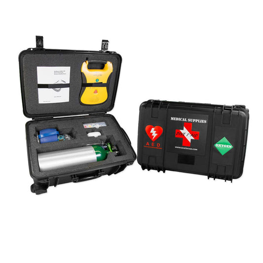 AED & Oxygen Medical Kit-Scuba Schools of America