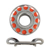 Aluminum Spool 45M / 150FT Silver-Scuba Schools of America