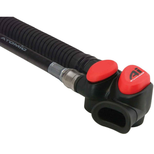AI Atomic Inflator Red Stainless Steel product photo