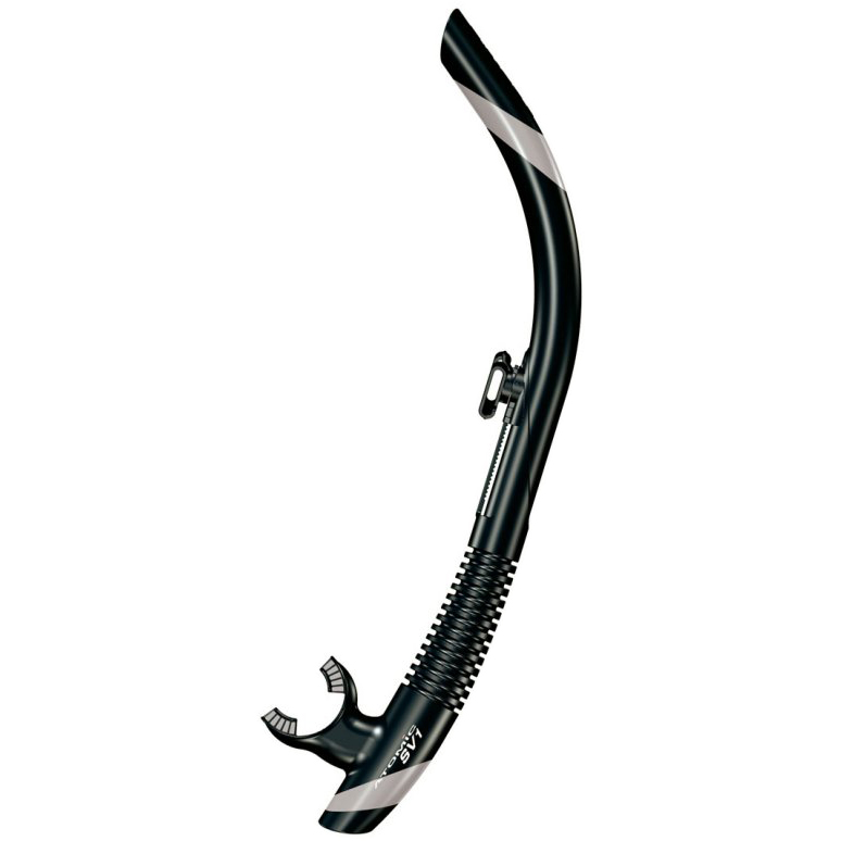 Atomic Aquatics SV1 Snorkel Black/Silver product photo