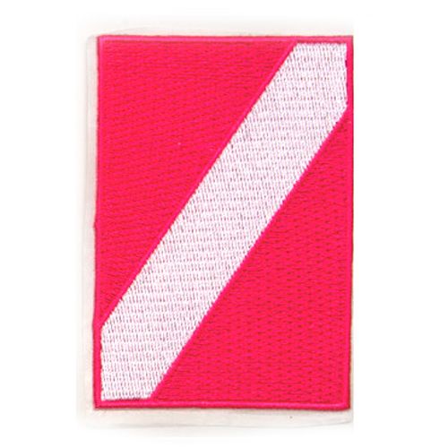 Large Pink Dive Flag- 3.5x2.5"