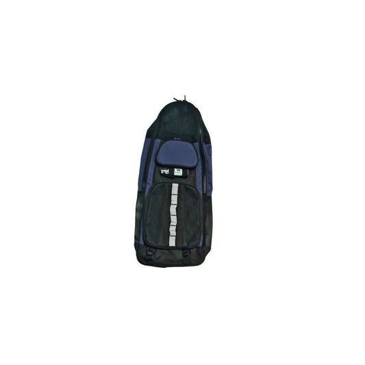 Deluxe Mask-Fin-Snorkel Bag + Defog - Gray