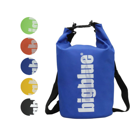 Blue 20L Dry Bag, Heavy-Duty Waterproof Storage for Dive and Boat Gear-Scuba Schools of America