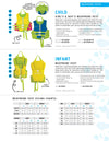 Child Boys Neoprene Vest-Scuba Schools of America