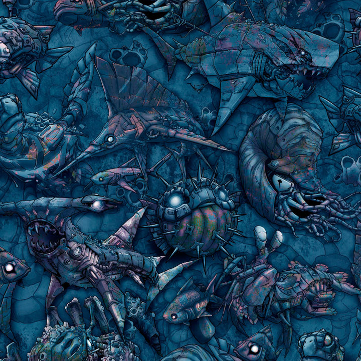 Steampunk Ocean Zip
