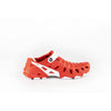 Crosskix 2.0 Mercury red water shoe with white branding and textured sole, side view showing full profile