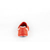 Crosskix 2.0 Mercury red water shoe with white trim, rear view showing heel design and brand logo
