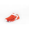 Crosskix 2.0 Mercury red water shoe with white accents and ventilation holes, single shoe displayed at angle