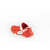 Crosskix 2.0 Mercury red water shoes, pair shown stacked at casual angle displaying ventilation holes and white accents