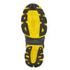 Crosskix 2.0 Yellowjacket water shoe sole view showing black and yellow outsole with geometric tread pattern and grip zones