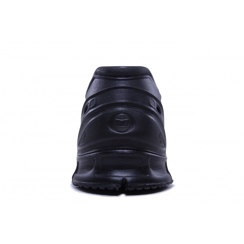Crosskix APX Blackwater athletic shoe rear heel view showing back construction and sole profile