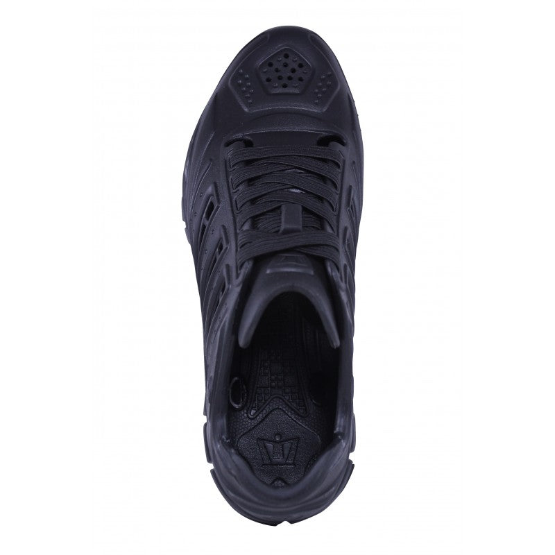 Crosskix APX Blackwater shoe top-down view showing lace-up closure system and perforated upper design
