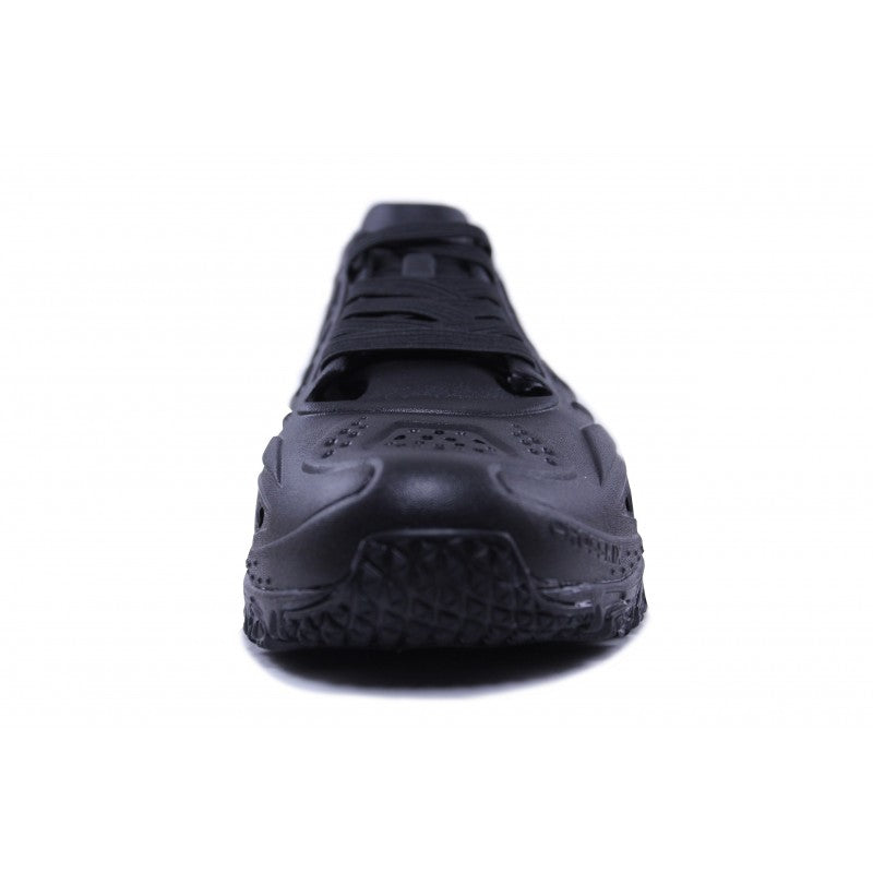 Crosskix APX Blackwater shoe front toe view highlighting rounded toe box and forward design elements