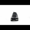 Crosskix APX Midnite athletic shoe front toe view highlighting the black upper design and white sole construction from the front angle