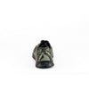 Crosskix APX Bottomlands by Mossy Oak sneaker rear heel view showing the back panel design and camouflage pattern continuation