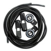 Crosskix Elasti-Laces Set in black featuring elastic shoelaces with two circular branded end caps displaying the Crosskix logo, coiled and ready for use