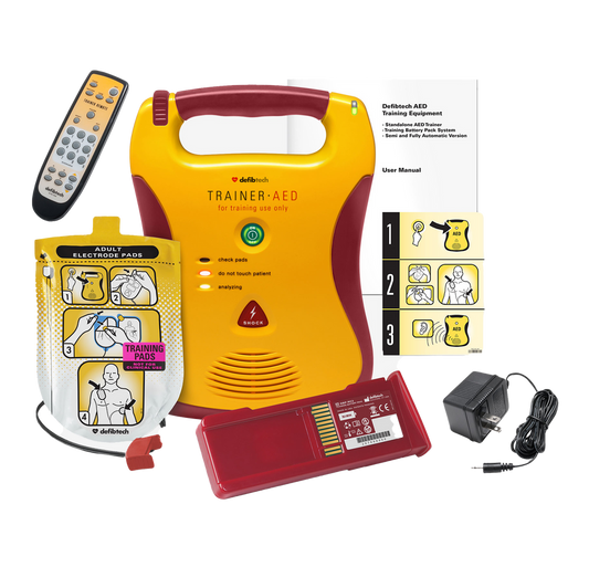 Defibtech Lifeline Training AED Kit-Scuba Schools of America