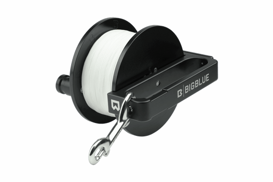 Dive Reel with 200m Line, Durable Underwater Navigation Reel for Recreational and Technical Dives-Scuba Schools of America