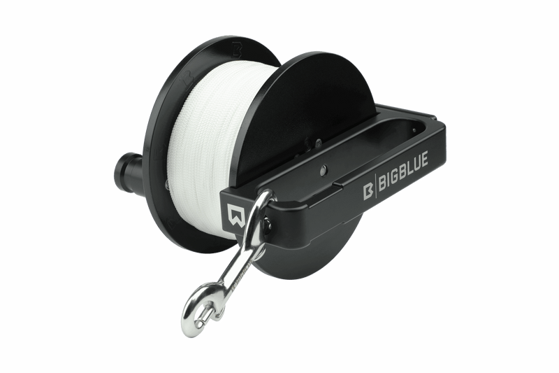Dive Reel with 200m Line, Durable Underwater Navigation Reel for Recreational and Technical Dives-Scuba Schools of America