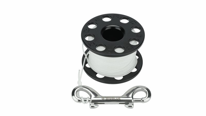 Dive Reel with 45m Line, Compact Underwater Navigation Reel for Training and Exploration-Scuba Schools of America