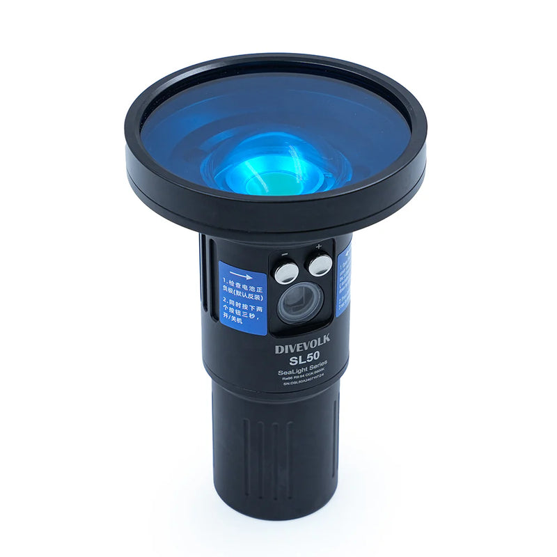 Divevolk Ambient Blue Light Filter for Underwater Video Lights Product Photo