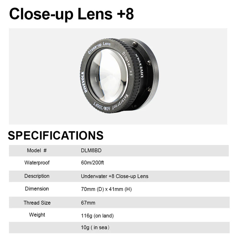Divevolk Close Shot Macro Photography Kit Product Photo