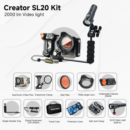 Divevolk Creator SL20 Underwater Video Kit Product Photo