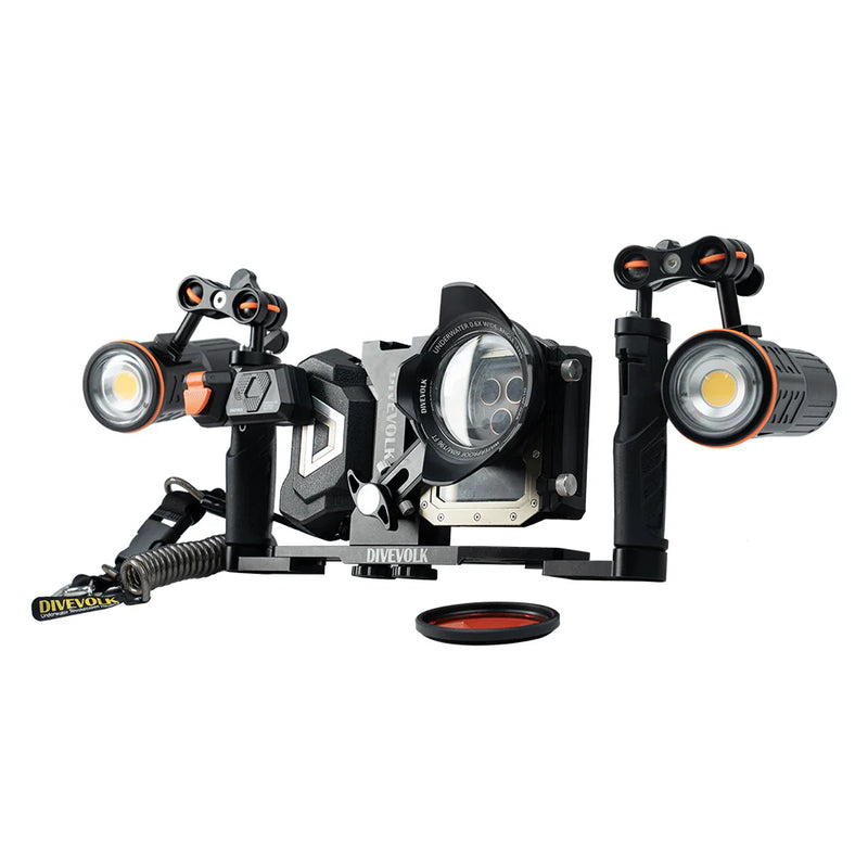 Divevolk Deep Dive SL50 Underwater Lighting Kit Product Photo