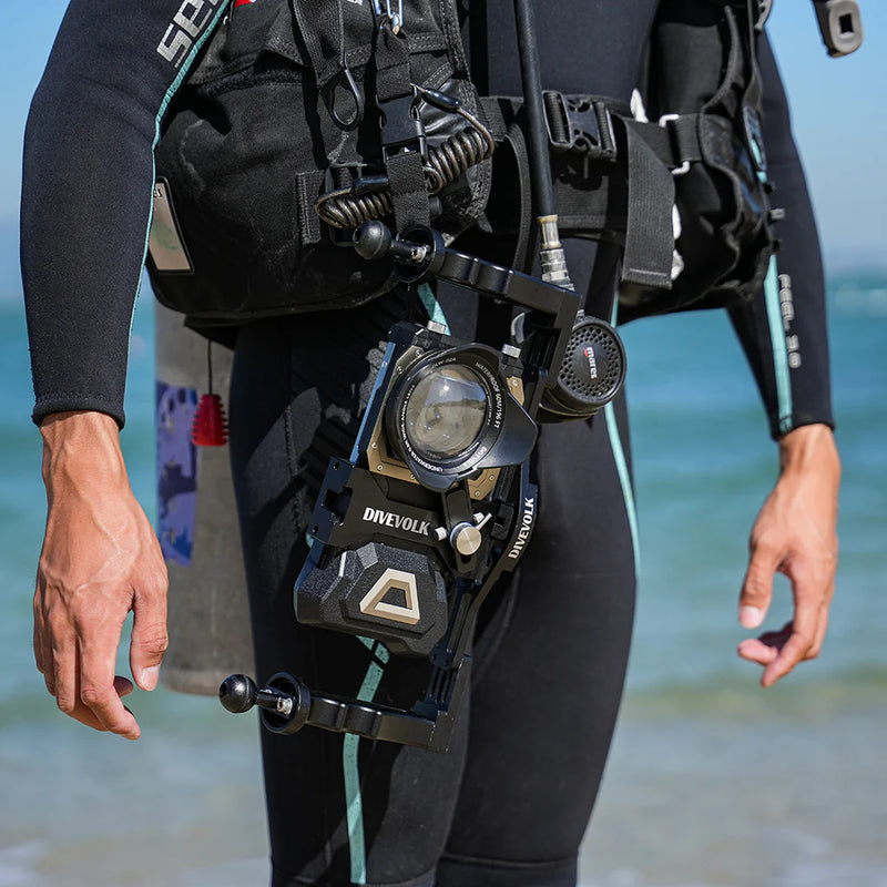 Divevolk Diving Coil Lanyard for Underwater Equipment Product Photo