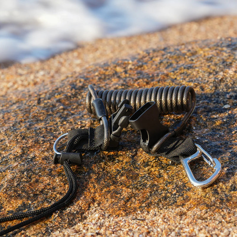 Divevolk Diving Coil Lanyard for Underwater Equipment Product Photo