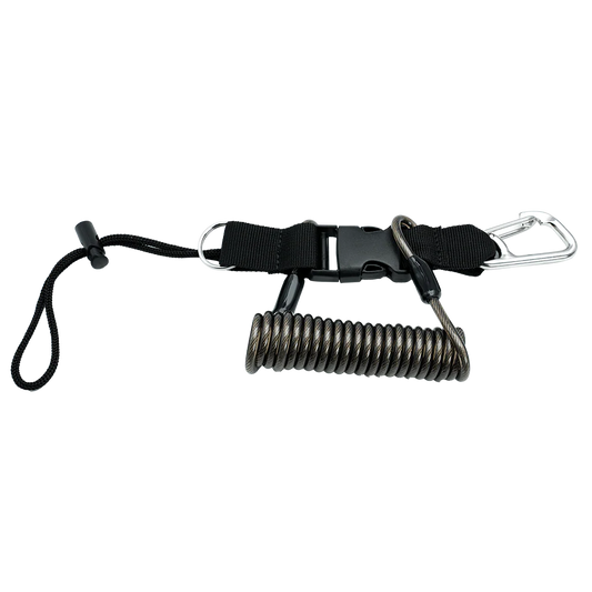 Divevolk Diving Coil Lanyard for Underwater Equipment Product Photo