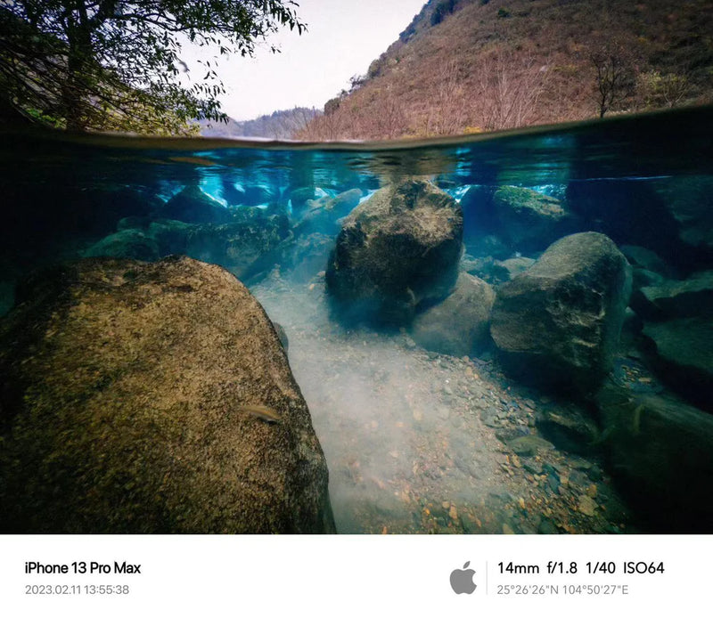 Divevolk Shallow Water Dome Lens for Split Shot Photography Product Photo