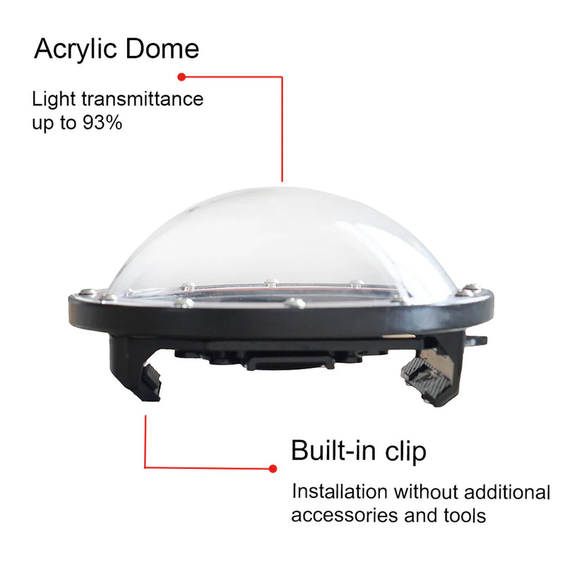 Divevolk Shallow Water Dome Lens for Split Shot Photography Product Photo
