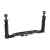 Divevolk Dual Handle Underwater Camera Tray with Ball Heads Product Photo