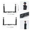 Divevolk Dual Handle Underwater Camera Tray with Ball Heads Product Photo