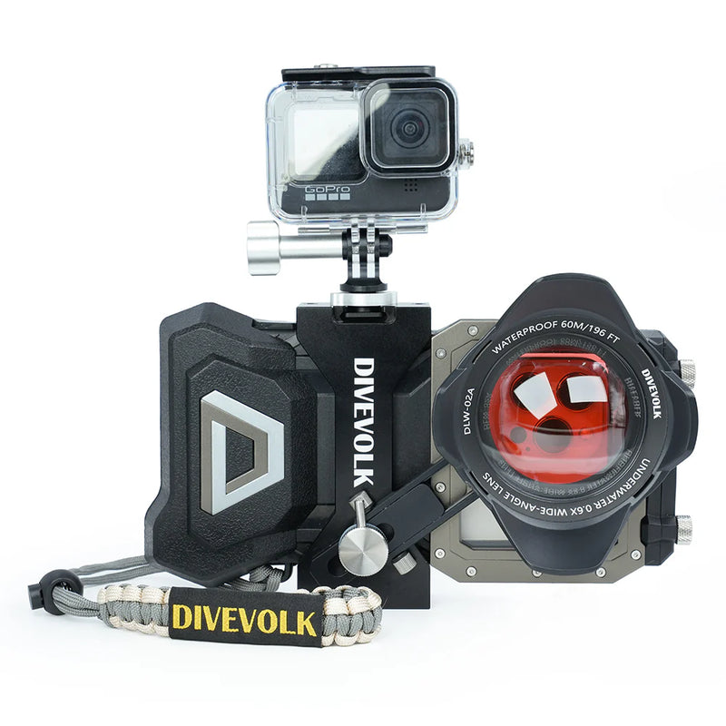 Divevolk Expansion Clamp with 67mm Lens Adapter Product Photo